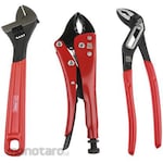 RS PRO Pliers Set, 3 Pieces, Iron