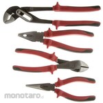 RS PRO Pliers Set, 4 Pieces, Chrome Vanadium Steel