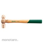 SATA Beryllium Bronze Explosion Proof Wooden Handle Ball Pein Hammer