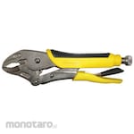 STANLEY Locking Pliers Curved Jaw Pro (Tang Buaya)