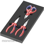 WERA KNIPEX pliers set with urethane