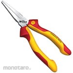 Wiha (Wiha/Noga) Flat Nose Pliers Long Insulated Professional (Tang Jepit)