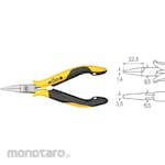 Wiha (Wiha/Noga) Flat Nose Pliers Precision ESD (Tang Jepit)