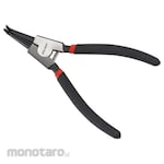 monotaro Snap Ring Pliers For shafts curve nail (Tang Jepit Snap Ring)
