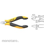 Wiha (Wiha/Noga) Nippers ESD precision Flash Blade (Tang Potong)