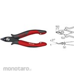 Wiha (Wiha/Noga) Nippers For electronics precision Full Flash Blade (Tang Potong)