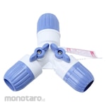 Takagi Three-pronged Connector with Valve (Konektor Selang)