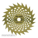 ALDO Pisau Potong Rumput Bulat HSS