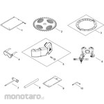 KYORITSU [Parts] Accessories Engine BrushCutter SRE2731P-UHS