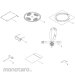 KYORITSU [Parts] Accessories Engine BrushCutter SRE2731UT