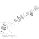 KYORITSU [Parts] Air Cleaner/Carburetor for Engine Brush Cutter SRE2431LT