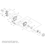 KYORITSU [Parts] Clutch Engine BrushCutter SRE2431LT