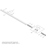 KYORITSU [Parts] Control Stick for Engine Brush Cutter SRE2731P-GHT