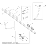 KYORITSU [Parts] Control Stick/Handle for Engine Brush Cutter SRE2731UT