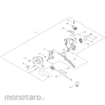 KYORITSU [Parts] Throttle Engine BrushCutter SRE2230GT