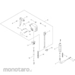KYORITSU [Parts] Throttle Engine BrushCutter SRE2731P-UHS