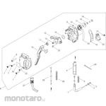KYORITSU [Parts] Throttle Engine BrushCutter SRE2731UT