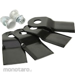 Safety 3 Free Blade Replacement Blade for Double Ridge Grass Mower