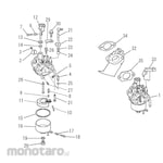 Mitsubishi Material Carburetor Gasket