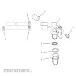 Mitsubishi Material Fuel Cock