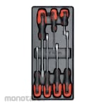 Yato PVC Tray with Slotted Screwdrivers (Baki PVC)