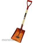 J - FIT Wooden handle shovel, square shape