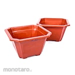 Lucky Star Square Flowerpot