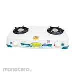 QUANTUM Gas Stove 2-Burner (Kompor Gas 2 Tungku)