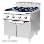 WIRASTAR Commercial Gas 4 Burner