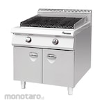 WIRASTAR Commercial Gas Lava Rock Grill
