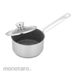 Bima Origin Non-Stick Induction Saucepan with Tempered Glass Lid