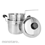 Golden Flying Fish Pan + Deep Fryer Stainless Steel (Wajan Penggoreng)