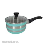 Maspion Colouris Sauce Pan with Glass Cover