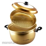 Maspion Logam Jawa Panci Kuali Steamer