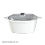 Onyx (Melamine) Quatro Casserole Bowl with Clear Cover