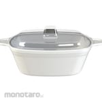 Onyx (Melamine) Quatro Casserole Bowl with Clear Cover