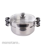 Supra Steamer Super 2 Tier + Glass Lid (Pengukus)