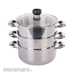 Supra Steamer Super 3 Tier + Glass Lid (Pengukus)