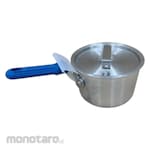 TLC Silicone Handle Saucepan with Double Bottom Aluminium