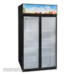 Artugo Showcase Cooler 2 Pintu SV 1132 Black 1unit