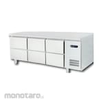 Crown Horeca Under Counter Chiller 6 Drawer