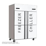 GEA Chiller & Freezer Upright Combi Stainless Steel (Lemari Pembeku)