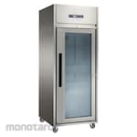 GEA Chiller Upright Stainless Steel Glass Door (Lemari Pendingin)