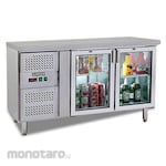 Sansio Under Counter Chiller 2 Door Glass