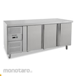 Sansio Under Counter Chiller 3 Door Stainless