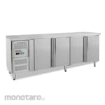 Sansio Under Counter Chiller 4 Door Stainless