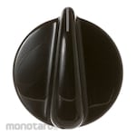 GE Range Black Burner Knob (Kenop Kompor)