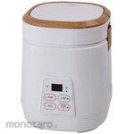 KOIZUMI AL COLLE Mini Rice Cooker, White