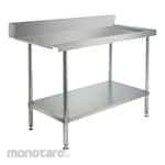 Ezy Stainless Dishwash Outlet Bench (Wastafel Dapur)