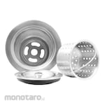Ezy Stainless Sink Waste and Basket Avour